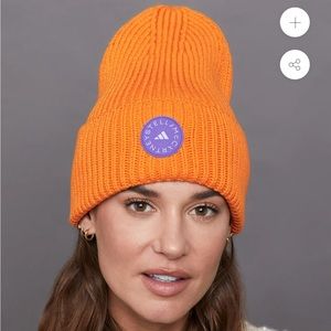 Orange adidas STELLA MCCARTNEY aSMC Beanie